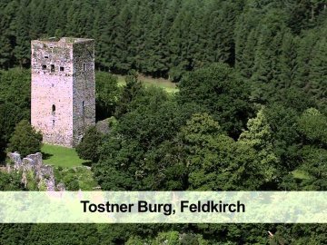 Feldkirch, Burgruine Tosters