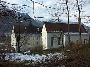 Bludenz, Dominikanerinnenkloster Sankt Peter, Kirche und Wirtschaftsgebäude 2