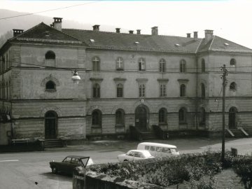 Gefangenenhaus, historische Ansichtskarte